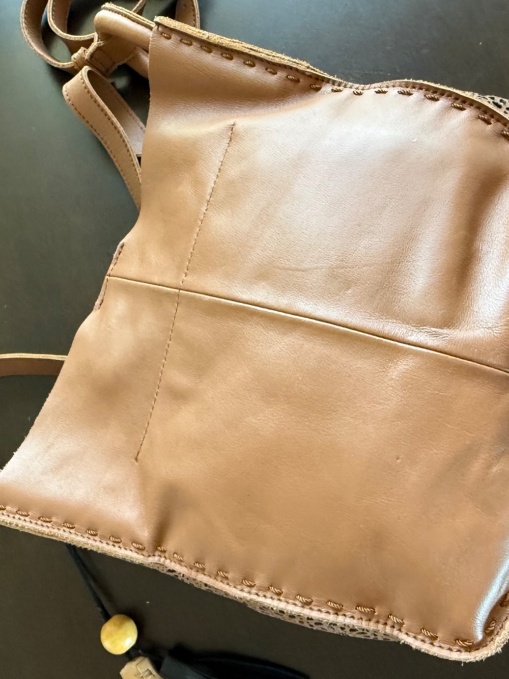 The Sak Los Feliz leather crossbody with laser cutouts. - Picture 8 of 16